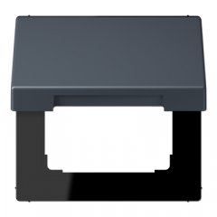 Rozetes vāks ar atsperi, termoplasts krāsots, Serie LS, gris fonce 59