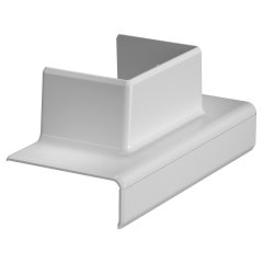 T veida adapters 130 uz WDK 40060 120x52x56, PC/ABS, gaiši pelēks, 7035