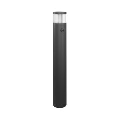 LED DALI automatic bollard light made from high-quality aluminium with lotus effect, DALI motion detector and integrated DALI power supply