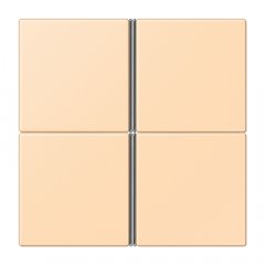 Taustiņs 4-viet, F40, Serie LS, ocre