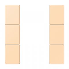 Taustiņs 3-viet, F50, Serie LS, ocre