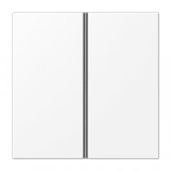 Taustiņs 2-viet, F40, Serie LS, sniegbalts matēts