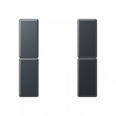 Taustiņs 2-viet, F50, Serie A, antracīts matēts