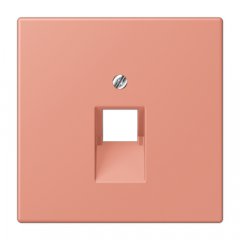 Virsma IAE/UAE-datu rozetei 1 x 8-polig, termoplasts lakots, Serie LS, l'ocre rouge moyen