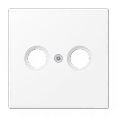 Virsma TV rozetei, termoplasts lakots, Serie LS, sniegbalts matēts