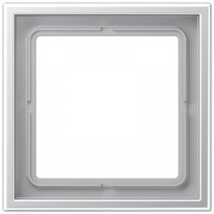 Rāmītis 1-vietīgs, vertikālā un horizontālā montāža, termoplasts krāsots, LS ZERO, alumīnija