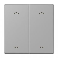 Taustiņs KNX slēdzim, ar virzienrādītāju 2-viet, Serie LS, gris moyen