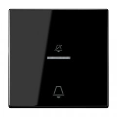 Taustiņš viesnīcām, simbols netraucēt un zvans, Serie LS, melns