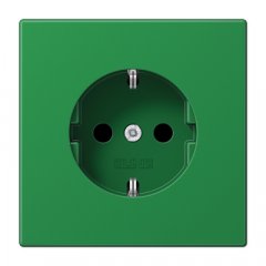 Kontaktligzda SCHUKO, 16 A 250 V ~, termoplasts, Serie LS, zaļa