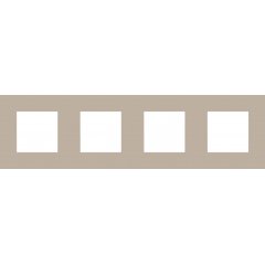 Rāmītis 4-vietīgs, Niko Pure steel champagne coated