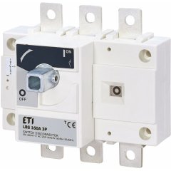 Slodzes slēdzis LBS 160A, 3P
