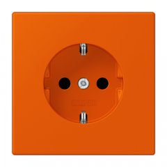 Kontaktligzda SCHUKO, 16 A 250 V ~, ar bērnu drošību, Serie LS, orange vif