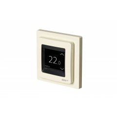 Termostats DEVIreg™ Touch, +5...+45°C, grīdas +telpas sensors, 16A, Ziloņkaula krāsā