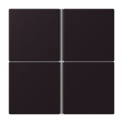 Taustiņs 4-viet, F40, Serie LS, noir d'ivoire