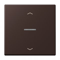 JUNG HOME taustiņš 1-viet, ar bultiņu simboliem<br />
, Serie LS, terre d’ombre brûlée 59