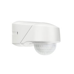 230° motion detector with 360° anti-creep protection, white, 12-24V, can be remotely controlled