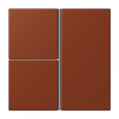 Taustiņs 3-viet, F40, Serie LS, terre sienne brûlée 59