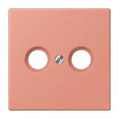 Virsma TV rozetei, termoplasts lakots, Serie LS, l'ocre rouge moyen