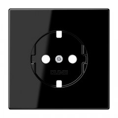 Virsma kontaktligzdai, duroplasts, Serie LS, melns