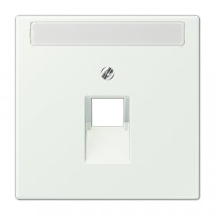 Virsma IAE/UAE-datu rozetei 1 x 8-polig, marķējams, termoplasts lakots, Serie LS, outremer gris