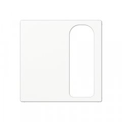 Centrālplate Zettler VarioLine, Serie 127.xxx Universalsteckvorrichtung, Serie AS/A, balts