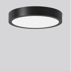 TOLEDO FLAT+ round, 26 W, 3150 lm, 827-865, anthracite, DALI Surface mounted downlights, D 470 H 70,