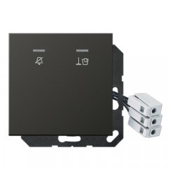 Viesnīcas koridora LED info zīme ar simboliem 230 V, Serie LS, antracīts (lakots alumīnijs)