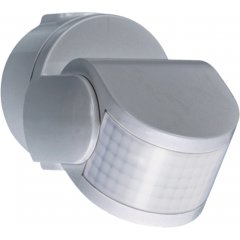 Kustības sensors, 230 V, 12 m, 200°, IP55, for wall and ceiling mounting, for surface mounting, alu