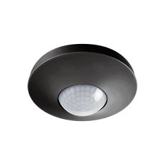 DALI-2-certified 360° ceiling-mounted presence detector, flush-mounted, range approx. Ø 8 m, input device with IEC 62386 Part -301, -302, -303, -304