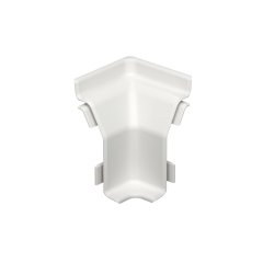 Iekšējais stūris SL-L 20x50 9010, PVC, dzidri balts, 9010