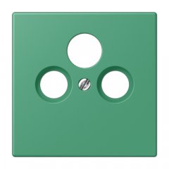 Centrālplate unversālā Sat/BK, termoplasts lakots, Serie LS, vert 59