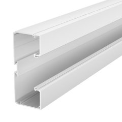 Ierīces instalācijas kanāls SIGNA BASE 70x170 9010, PVC, dzidri balts, 9010