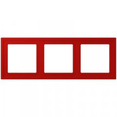 Rāmītis 3-vietīgs, LS ZERO, rouge vermillon 31