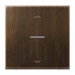 eNet žalūziju poga ar radio uztvērēju 1-ganga, misiņš, sērija LS, antīks misiņš