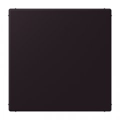 Nosedzošais vāks (tukša virsma), termoplasts lakots, Serie LS, noir d'ivoire