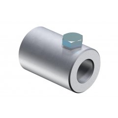 Sienas pieslēgums priekš 16 mm GFK stieņa 16mm, Alu 101 W-16