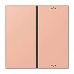 Taustiņs slēdzim 1-viet, ar virzienrādītāju, F40, Serie LS, rose clair