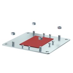 Pretplāksne T-veida atzarojumam montāžas uz iekārem 40x70, St, FS BSKM-GT 0407 FS