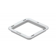 Kabeļu aizsarggredzens grīda penetration AZ 62x62, PE, gaiši pelēks