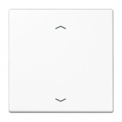 Taustiņs KNX slēdzim, ar virzienrādītāju 1-viet, duroplasts, Serie LS, balts