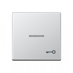 Taustiņš ar indikācijas logu, ar simbolu, Serie A, alumīnijs