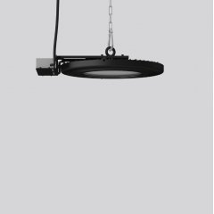 INDUSTRIAL HALL, 150 W, 19500 lm, 840, melns, on/off augsta laiduma gaismeklis, L 499 B 405 H 118, 108°