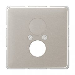 Virsma ar 2 vietām 18,5 mm Ø, Aluminium eloxiert, Serie CD, platīna krāsa