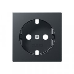 Virsma kontaktligzdai, termoplasts lakots, Serie A, anthrazit matt