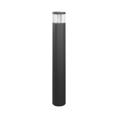 LED bollard light made from high-quality aluminium with lotus effect