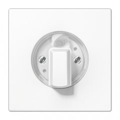 Virsma ar grozāmu slēdzi, duroplasts, Serie LS, balts