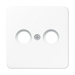 Virsma TV rozetei, termoplasts, Serie CD, balts