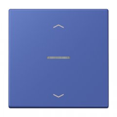 JUNG HOME taustiņš 1-viet, ar bultiņu simboliem<br />
, Serie LS, bleu outremer 31