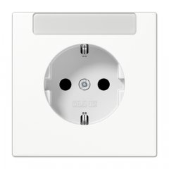 Kontaktligzda SCHUKO, 16 A 250 V ~ marķējams, ar bērnu drošību, termoplasts, Se