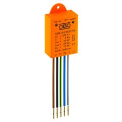 Pārspriegumaizsardzības modulis priekš LED gaismas diodes, 2F 230V ÜSM-10-230I2P+PE
